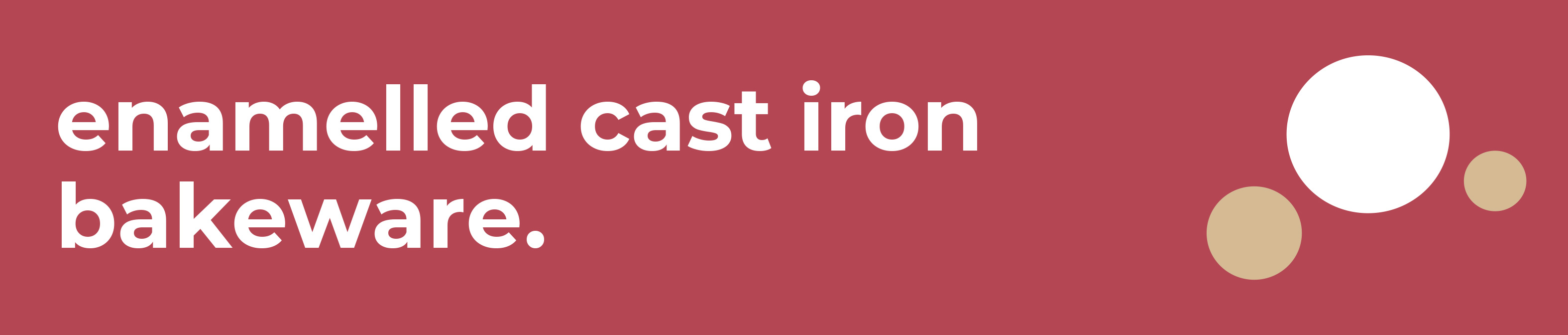 Enamelled Cast Iron Header